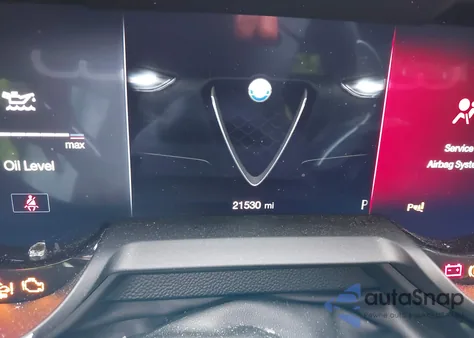 2024 Alfa Romeo Stelvio Veloce Awd из США, поврежденный, VIN ZASPAKBN2R7D74217